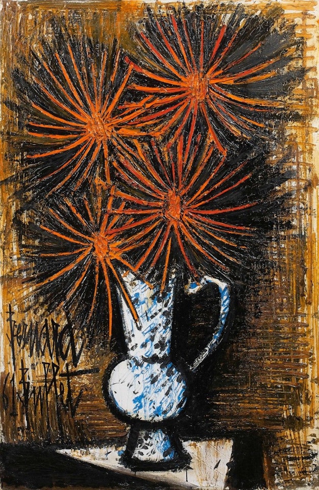 Dahlias by Bernard Buffet