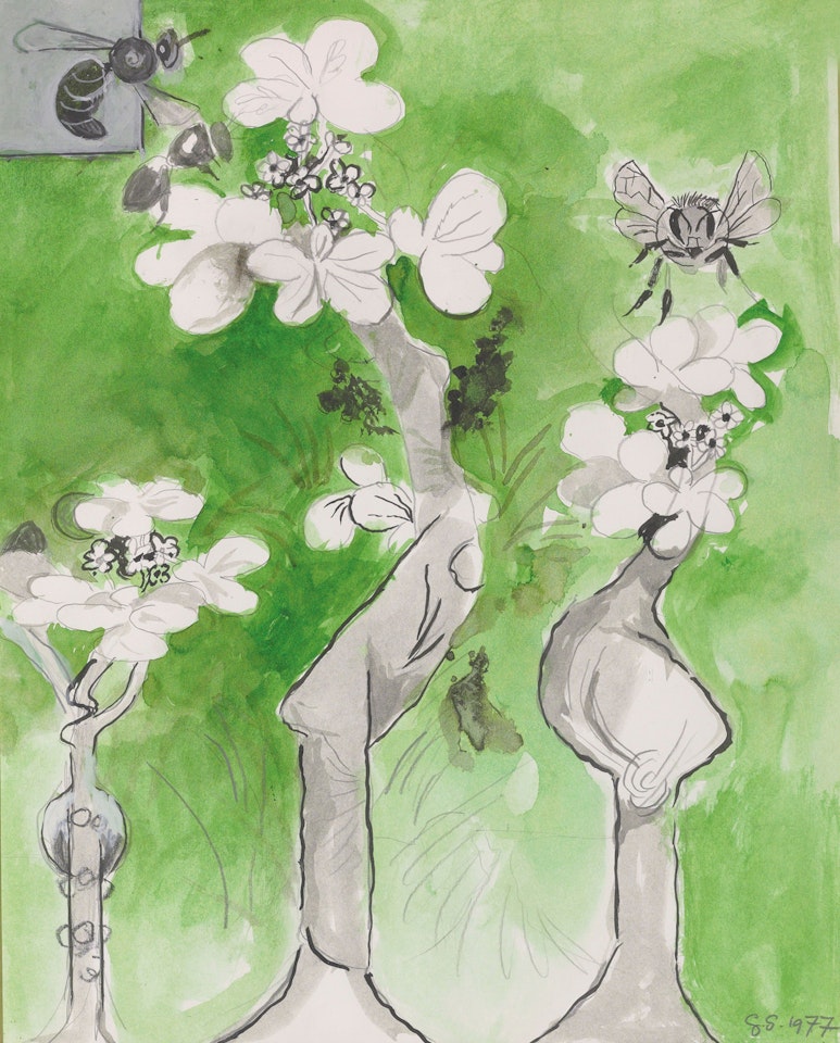 Bees and Flowering Tree by Graham Sutherland