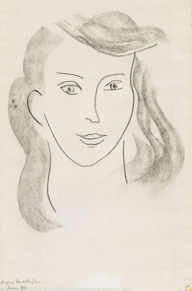Tête de jeune fille by Henri Matisse