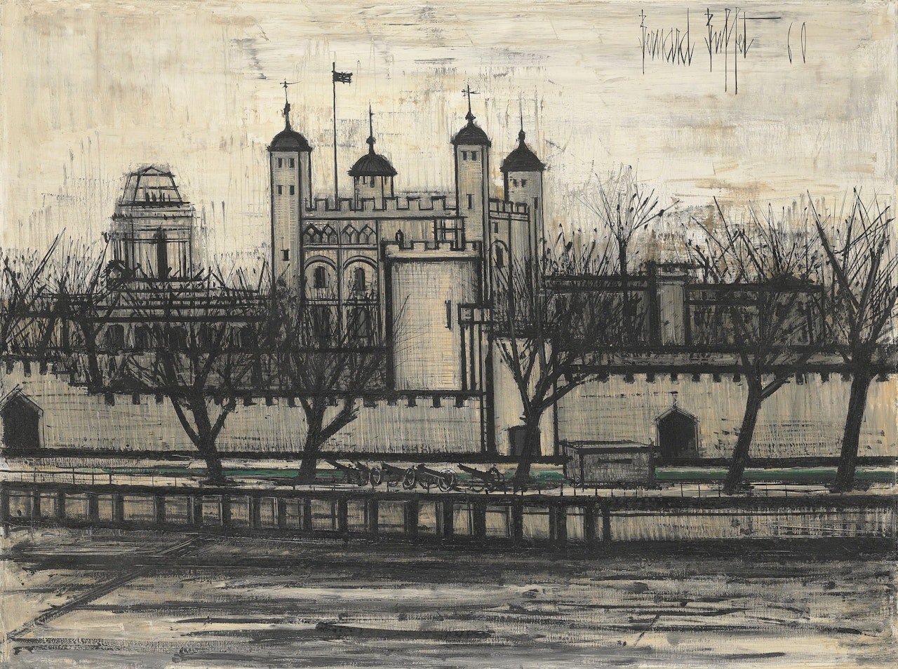 La tour de Londres by Bernard Buffet