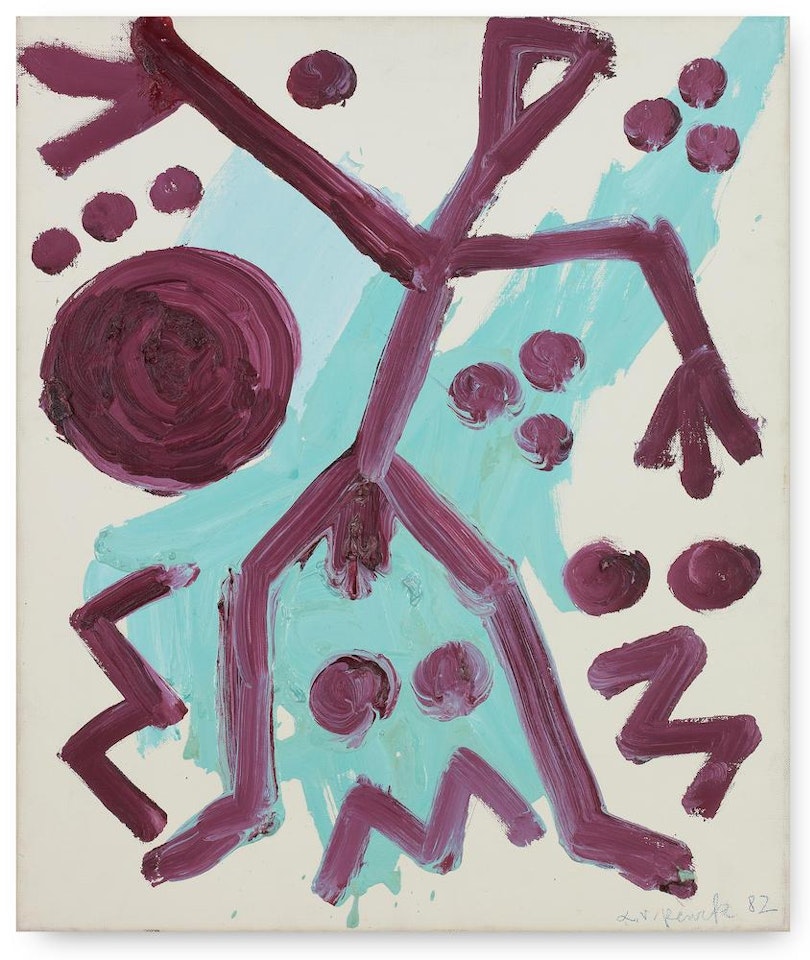 Jörg Immendorff by A.R. Penck