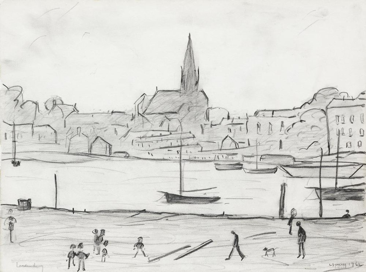 Londonderry by Laurence Stephen Lowry