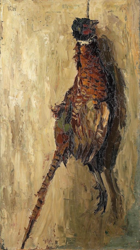 Cock Pheasant by Kyffin Williams