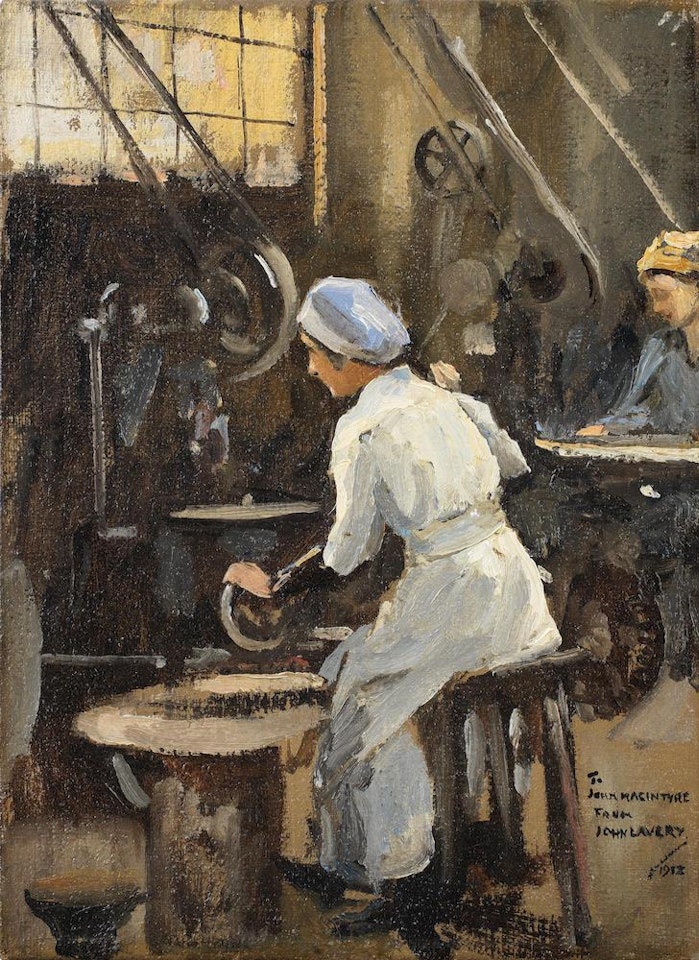 The Disc Maker by John Lavery