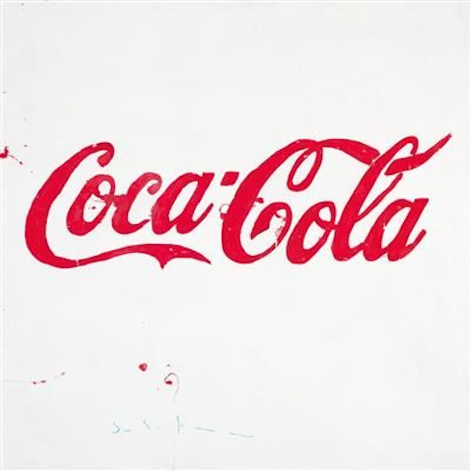 Untitled (Coca Cola) by Mario Schifano