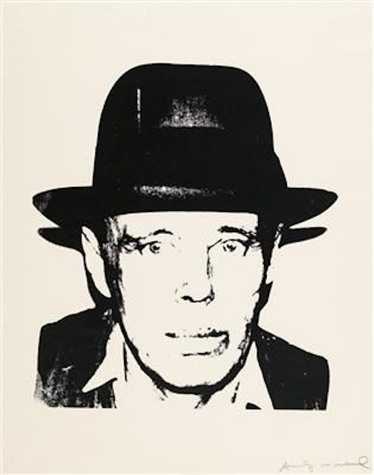 Joseph Beuys by Andy Warhol