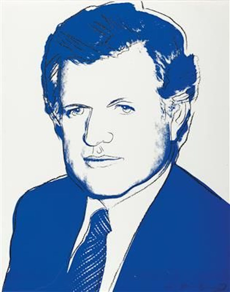 Edward Kennedy by Andy Warhol