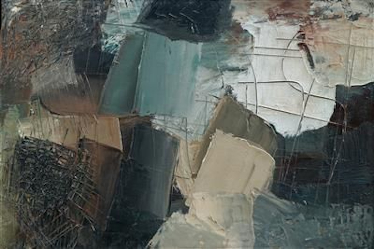 Paesaggio e figure by Alfredo Chighine