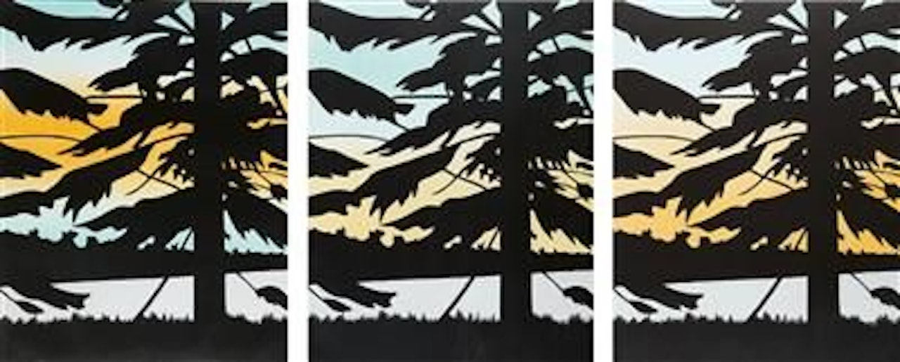 Twilight 1,2,3 by Alex Katz