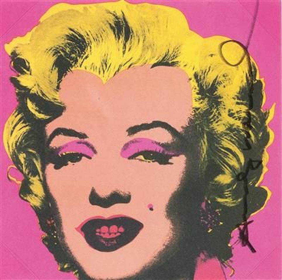 Marilyn Monroe (Invitation Card) by Andy Warhol
