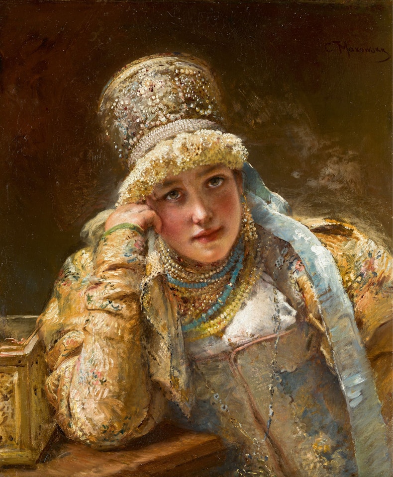 Boyarina by Konstantin Makovsky