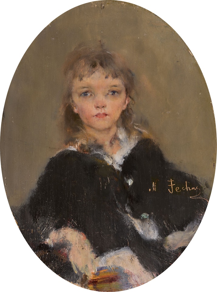 Portrait of Eya by Nicolai Fechin