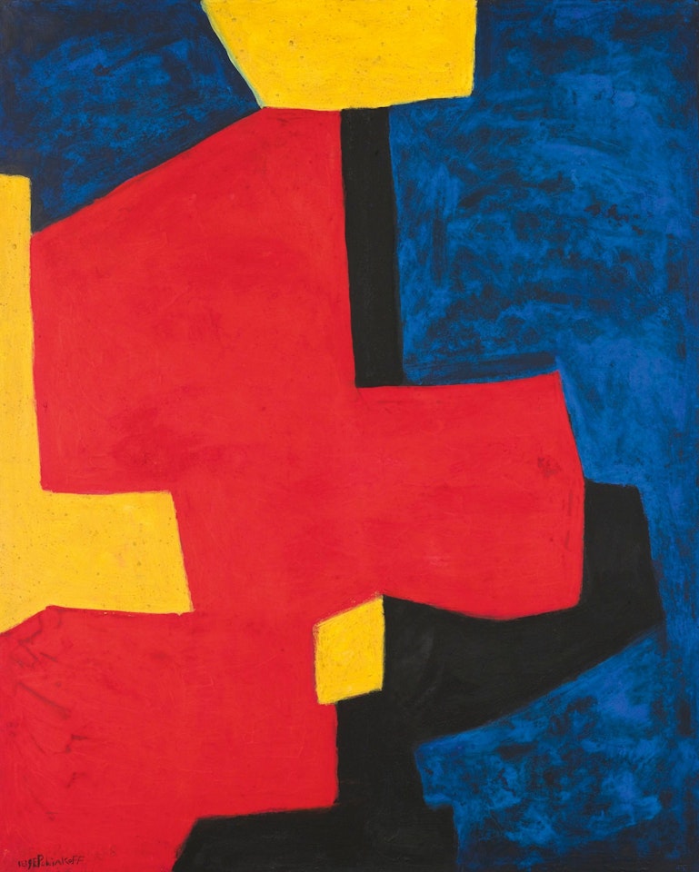 COMPOSITION ABSTRAITE by Serge Poliakoff
