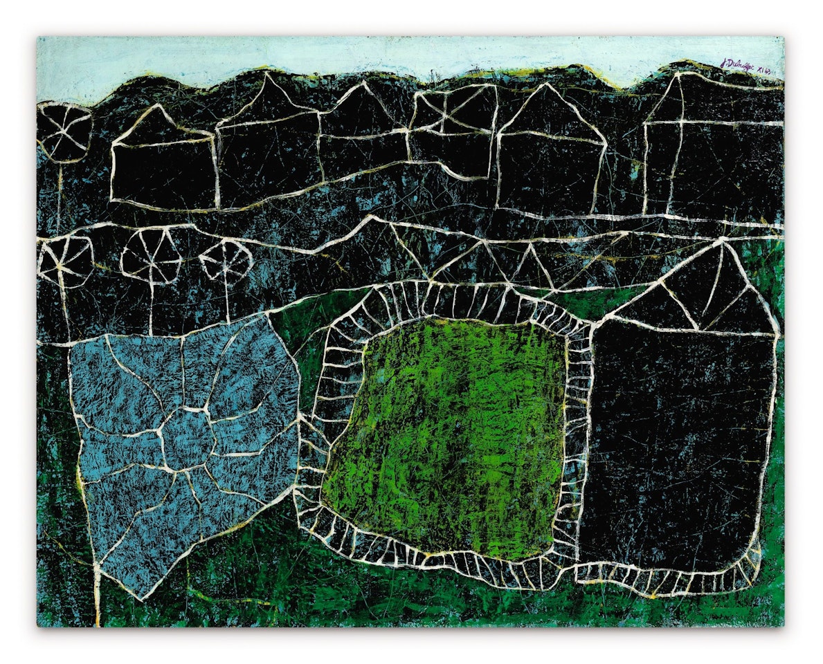 PAYSAGE MARBRÉ by Jean Dubuffet