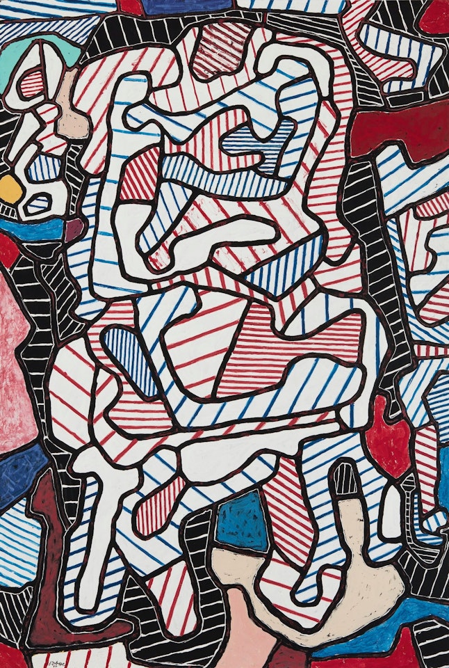 LA CHAISE by Jean Dubuffet