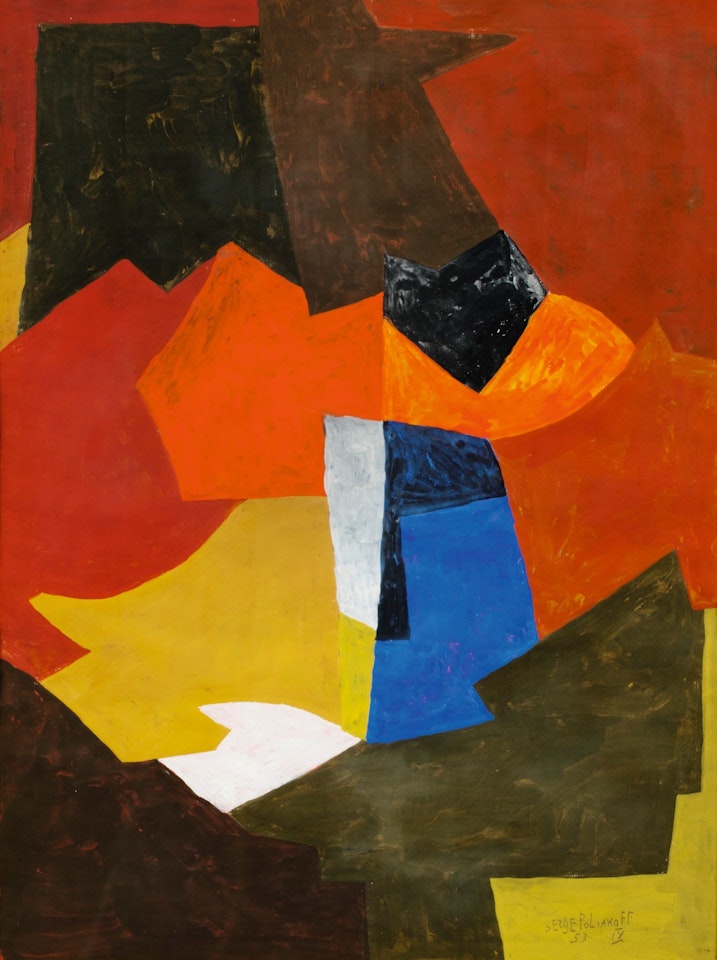 COMPOSITION ABSTRAITE by Serge Poliakoff