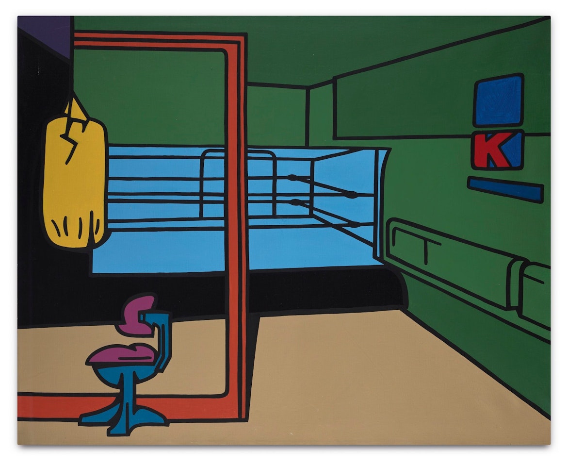 LA PALESTRA by Valerio Adami
