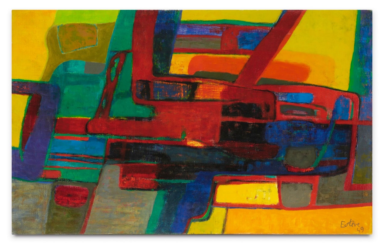 VIEIL ORME ÉTAYÉ by Maurice Esteve