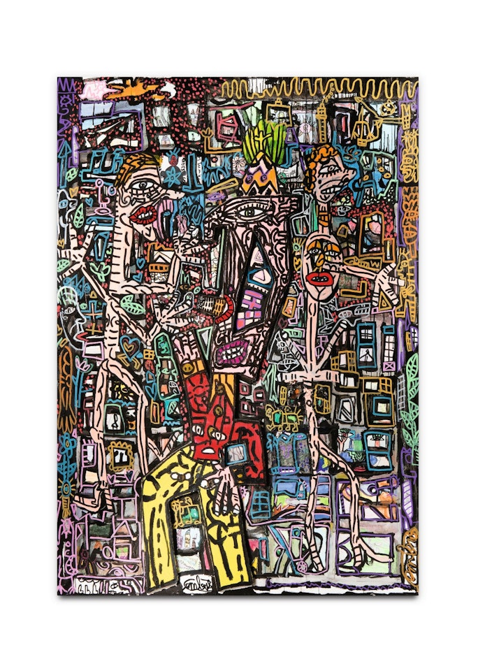 LA BANDE À PAULARIZÉ DÉDÉ BABILISSE by Robert Combas