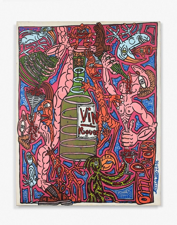 THE BEAUJOLAIS NEW ... by Robert Combas