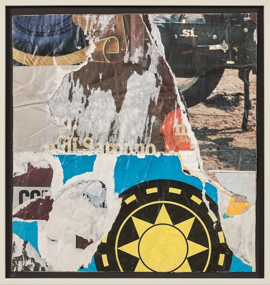 WHEELS by Mimmo Rotella