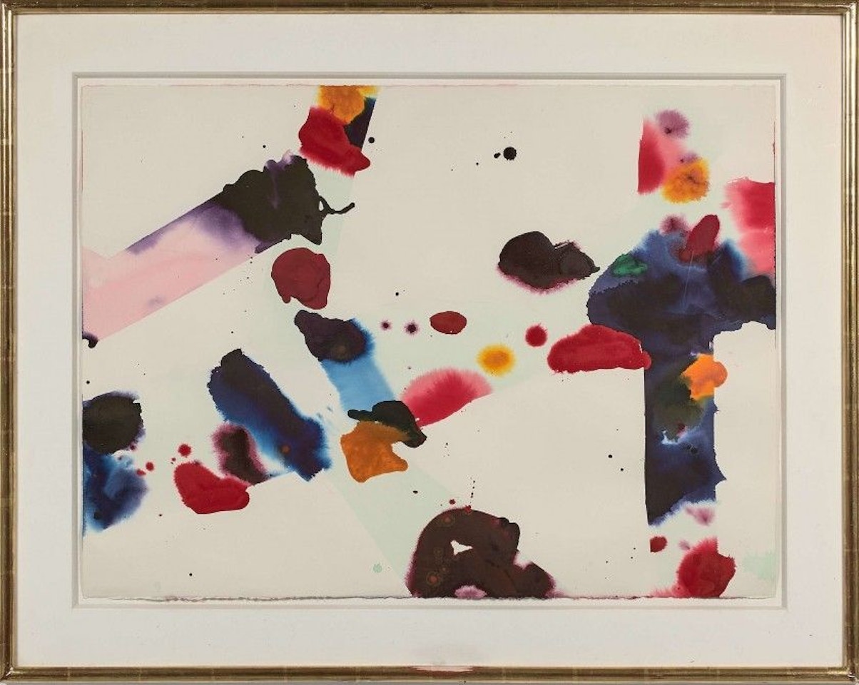 UNTITLED (SF71-1002) by Sam Francis