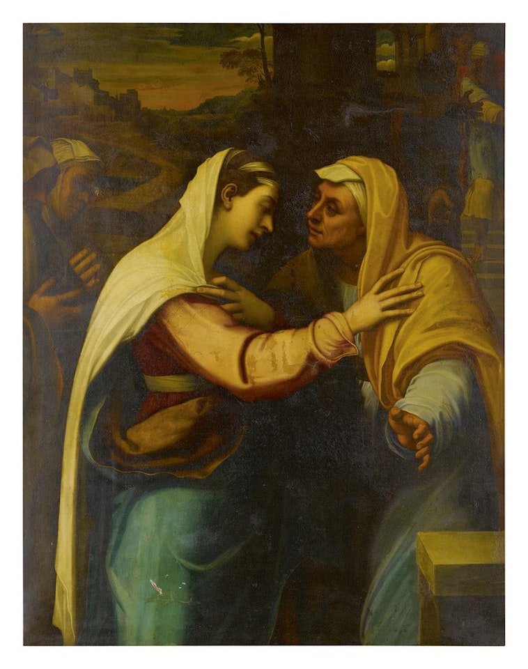 THE VISITATION by Sebastiano del Piombo