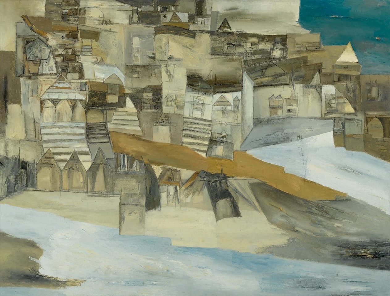 Untitled (Varanasi I) by Ram Kumar