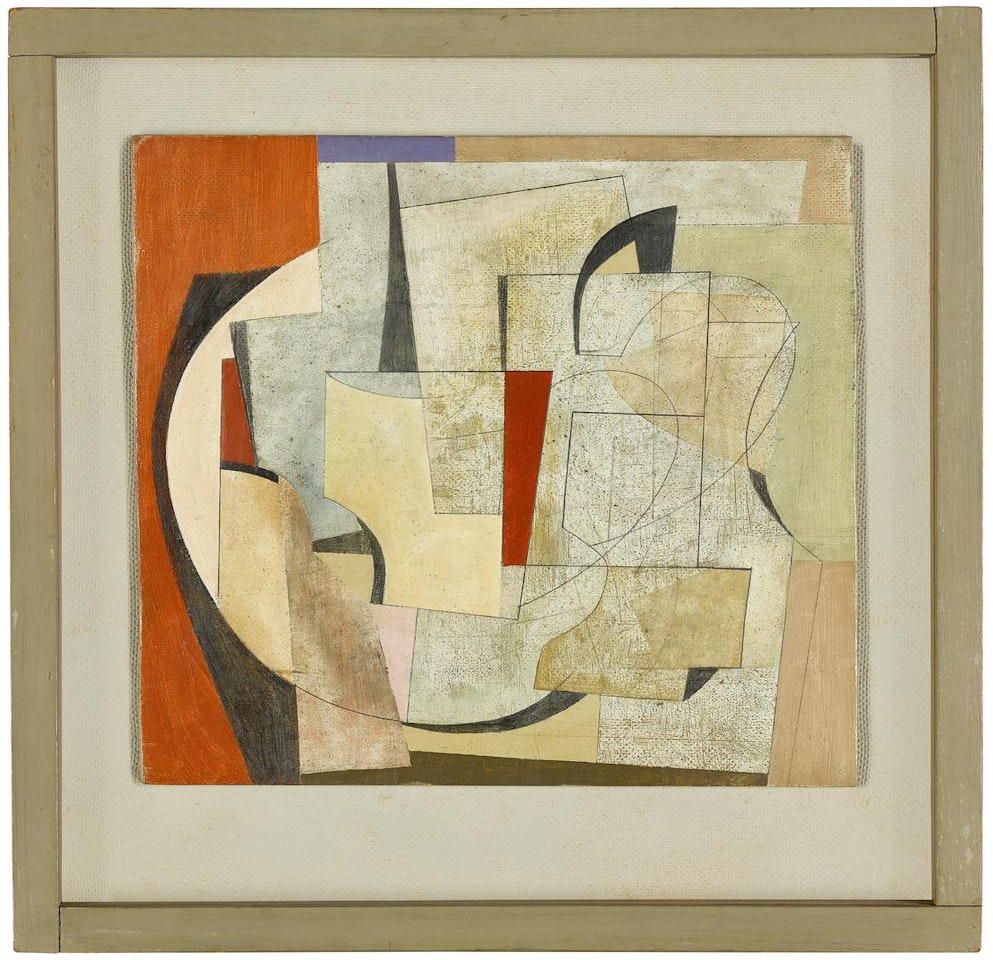 STILL LIFE (SPECKLED) MARCH 18 - 49 by Ben Nicholson, O.M.