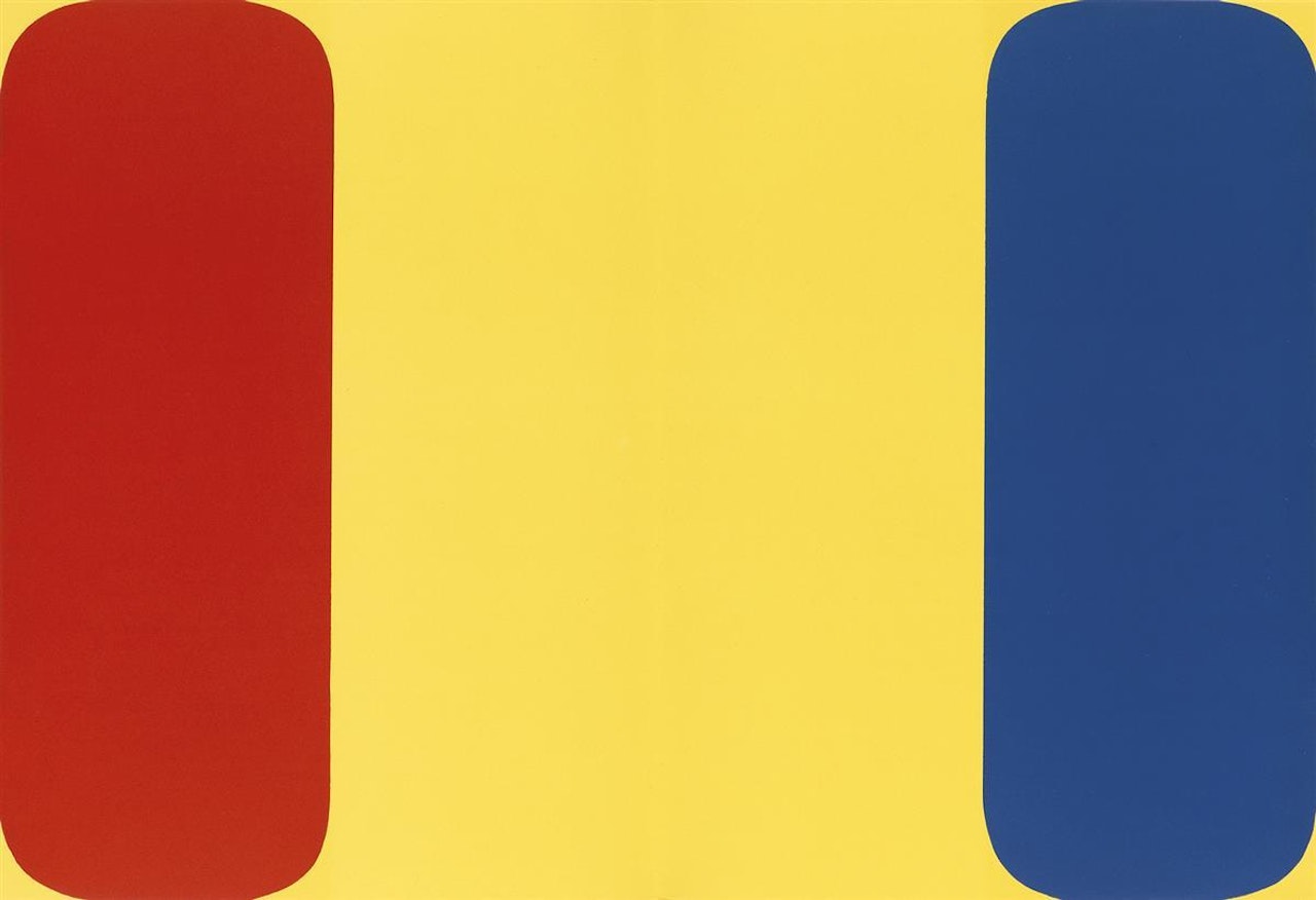 Derrière le Miroir, No. 149 by Ellsworth Kelly