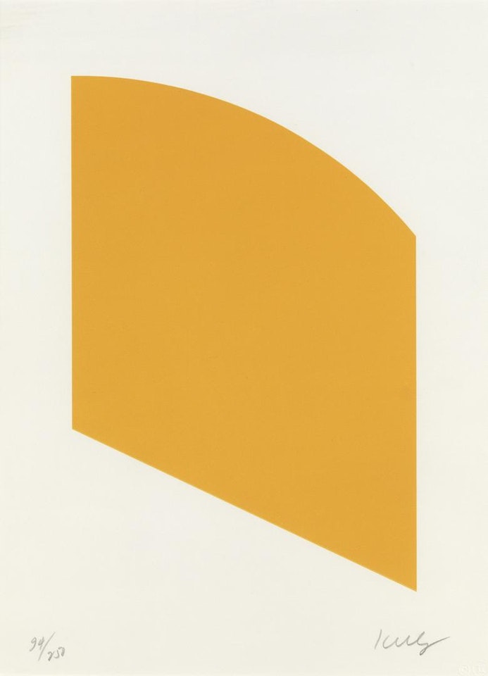 Orange by Ellsworth Kelly