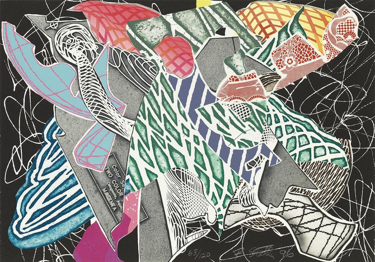 Hudson River Valley  by Frank Stella