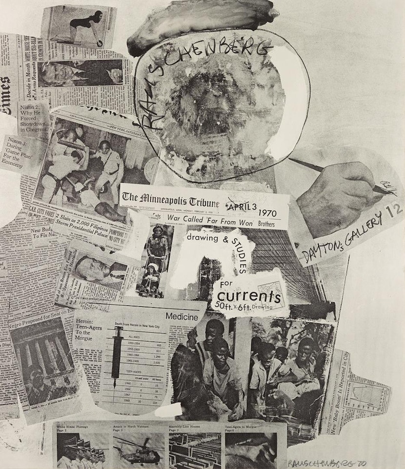 Dayton's Gallery  by Robert Rauschenberg