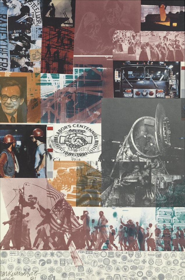 Commemorative Artwork (afl-Cio Centennial) by Robert Rauschenberg