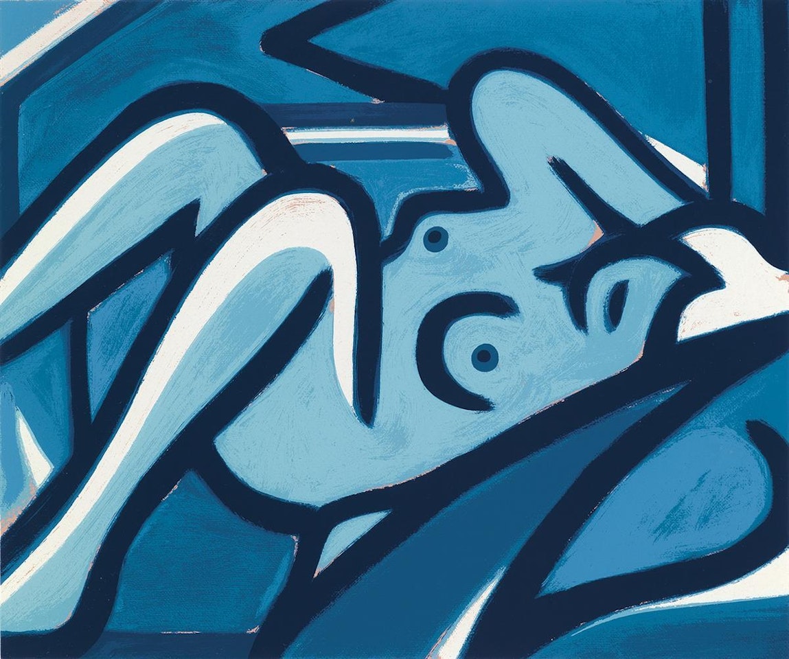 Blue Nude by Tom Wesselmann