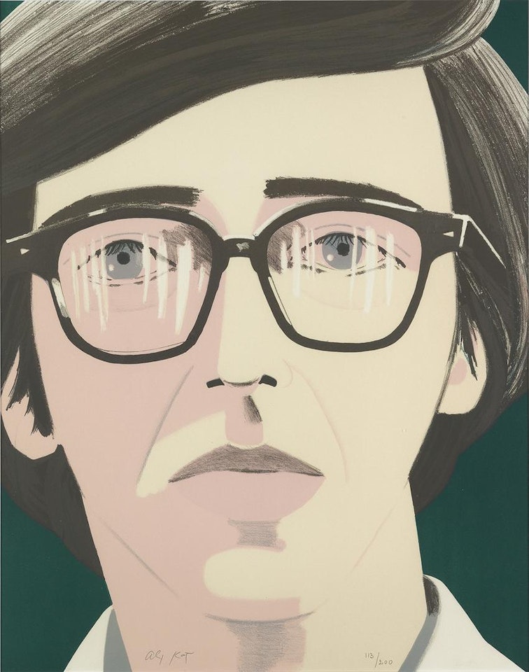 Portrait of a Poet: Kenneth Koch by Alex Katz