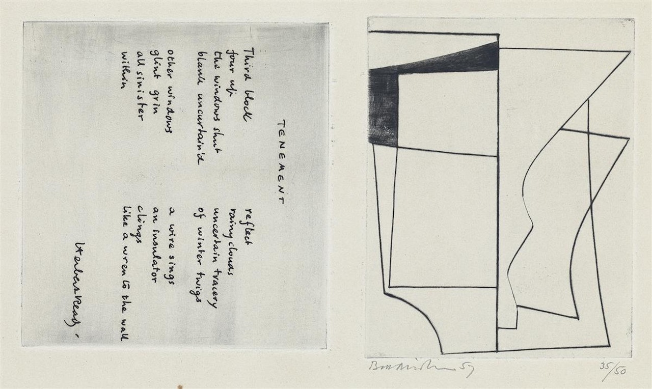 Untitled (Tenement) by Ben Nicholson, O.M.