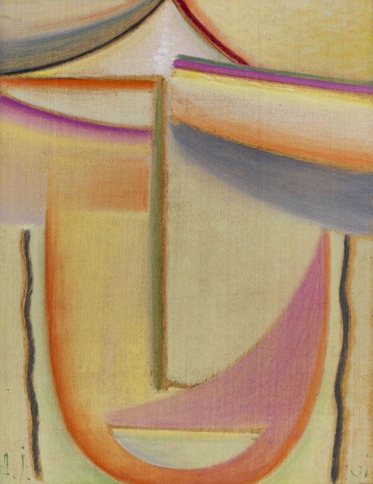 Abstrakter Kopf (Poesie des Morgens) by Alexej von Jawlensky