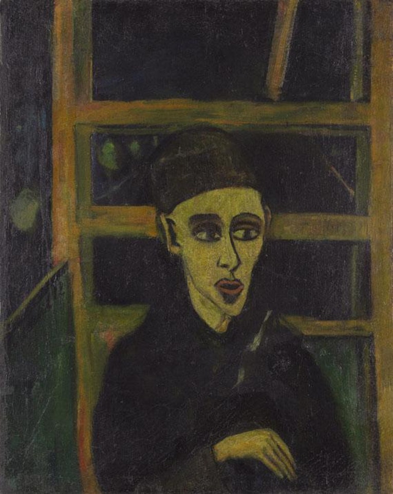 Knabe in der Tram by Erich Heckel