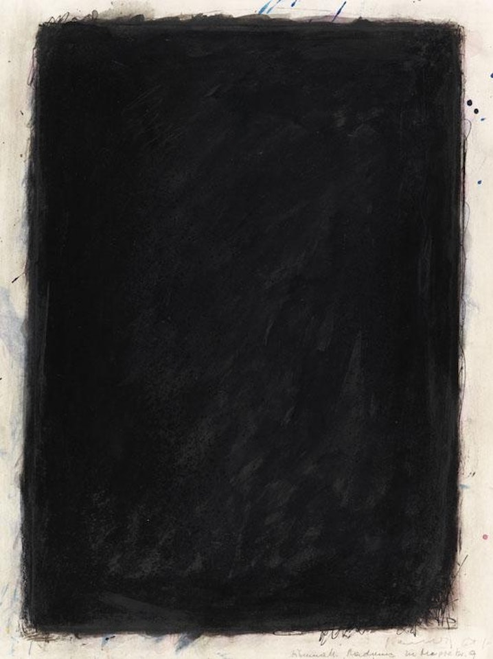 Übermalung by Arnulf Rainer