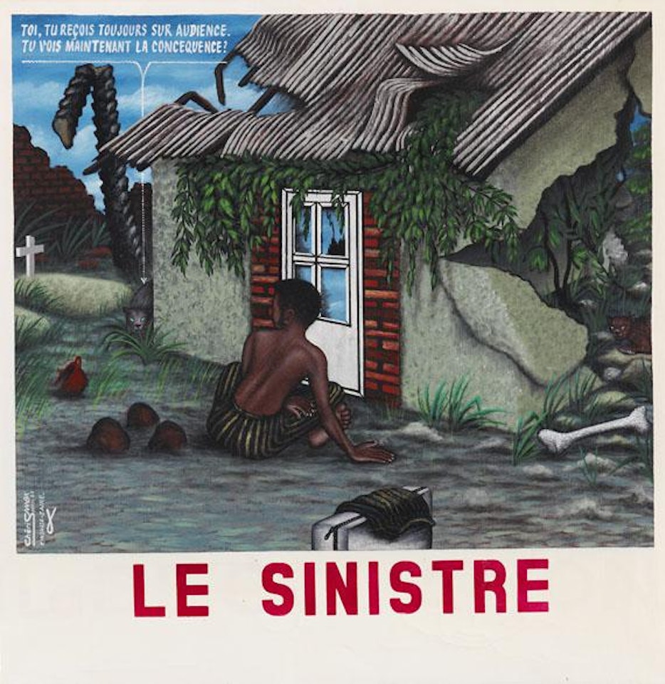 Le Sinistre by Chéri Samba