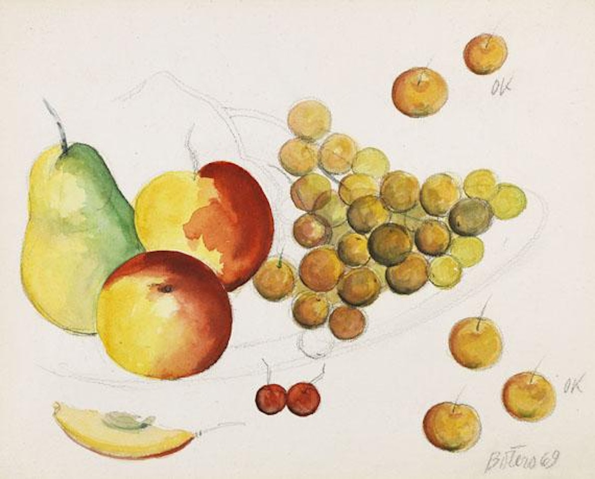 Nature Morte aux Fruits by Fernando Botero
