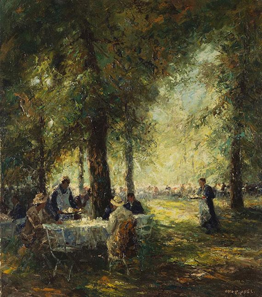 Münchner Wirtsgarten by Otto Pippel