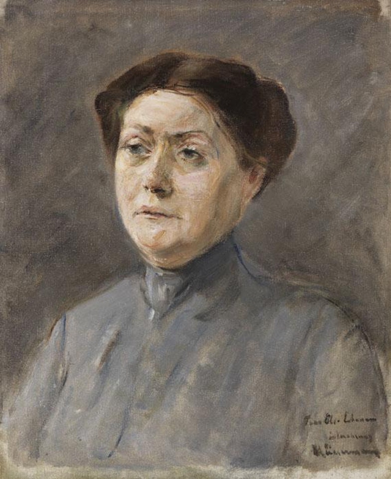 Bildnis der Schauspielerin Else Lehmann by Max Liebermann