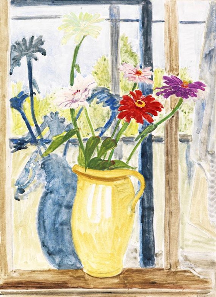 Zinnien by Erich Heckel
