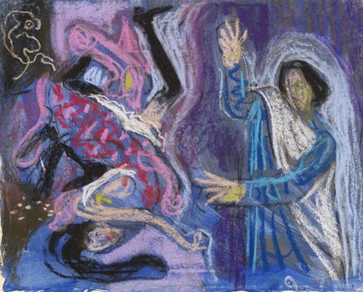 Austreibung des Teufels by Otto Dix