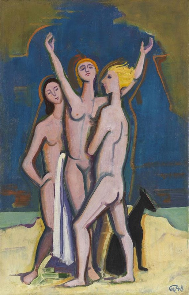 Evokation (B) by Karl Hofer