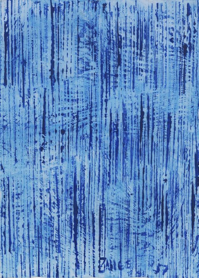 Scheibenwischerbild by Herbert Zangs