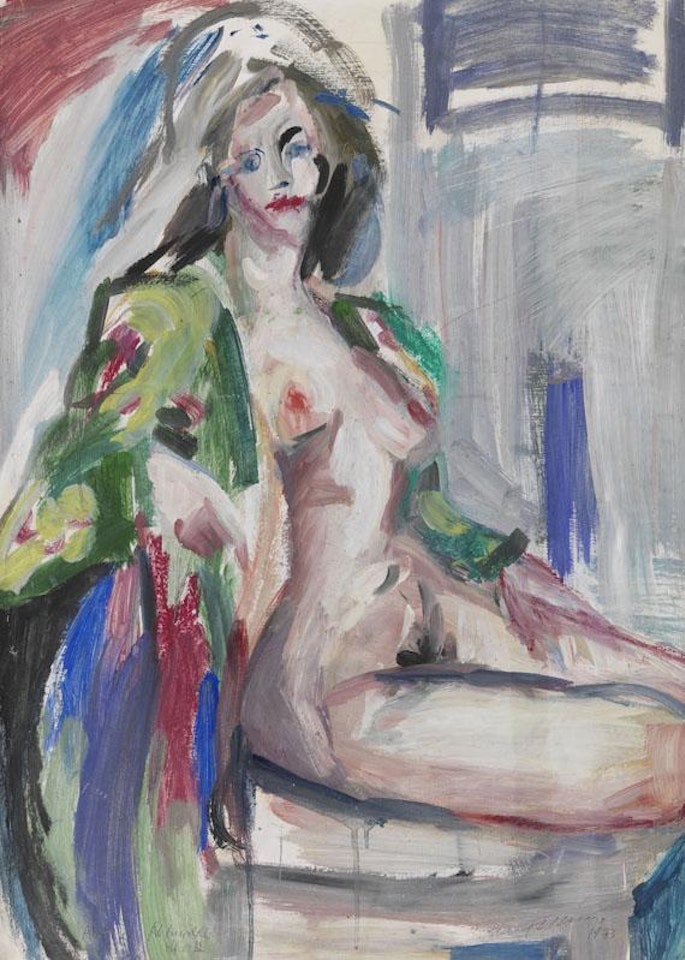 Aktmodell by Rainer Fetting