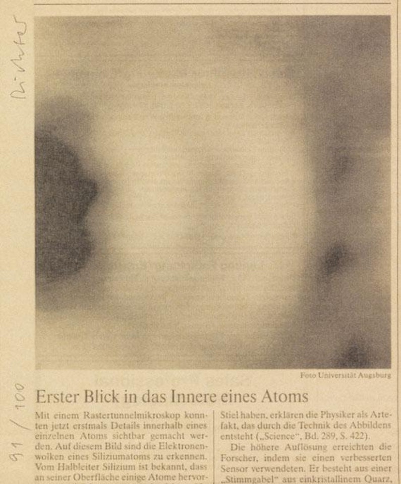 Erster Blick by Gerhard Richter